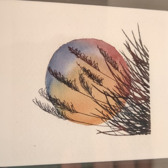 ❤️ Host Pick ❤️ 🎨Framed & Matted Print of Original Watercolour Painting - Picture 4 of 5